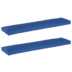 Set di Cuscini per Pallet 2 pcs Blu reale 180 x 40 x 8 cm 42001725