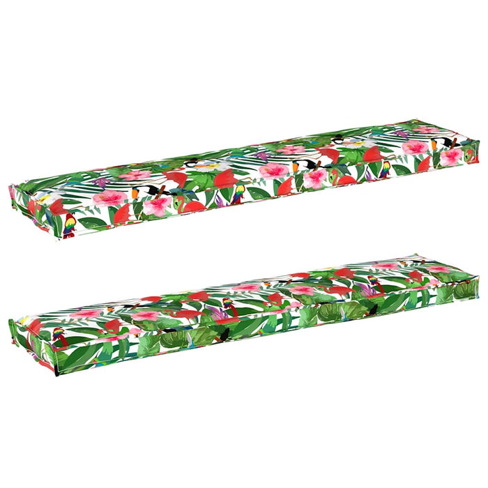 Set di Cuscini per Pallet Floreale 2 pcs Giungla tropicale 42001727