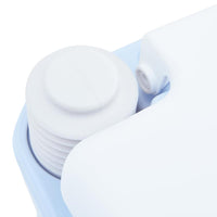 Toilette Portatile per Camping Azzurro 41.5 x 36.5 x 42 cm 42001428