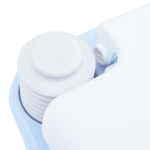 Toilette Portatile per Camping Azzurro 41.5 x 36.5 x 42 cm 42001428