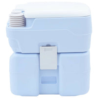 Toilette Portatile per Camping Azzurro 41.5 x 36.5 x 42 cm 42001428