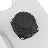 Lavandino portatile da campeggio-Lavabo-Lavello Grigio 50.5 x 33 x 103 cm