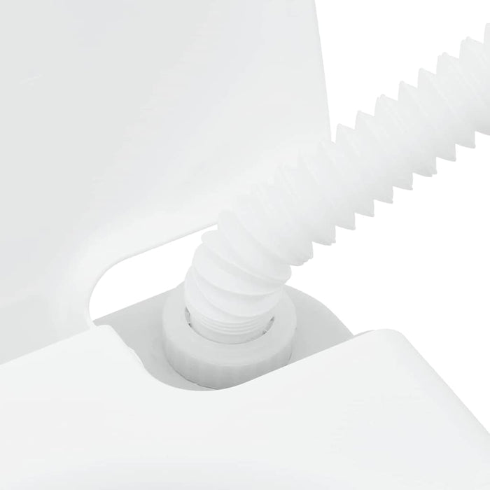 Toilette da Campeggio 2 pcs Grigio, Bianco 50.5 x 33 x 103 cm 42001433