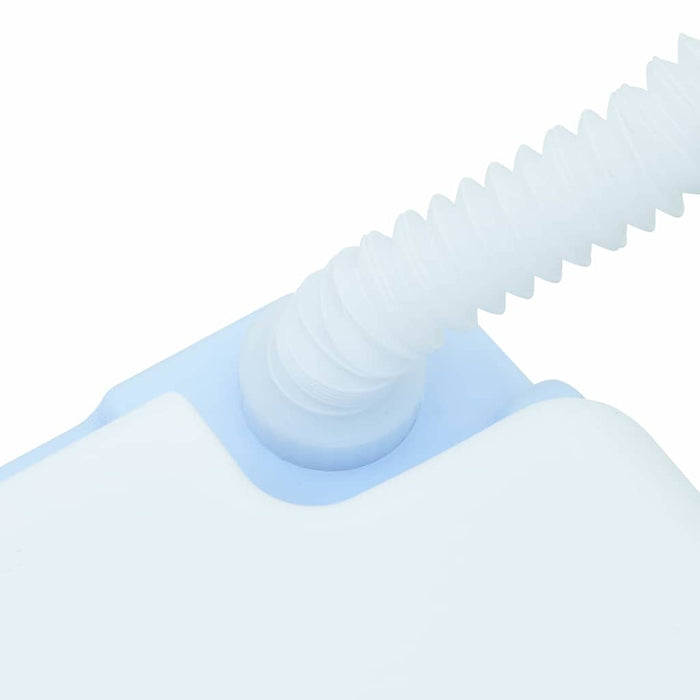 Set di Toilette da Campeggio e Lavandino Portatile  Blu e Bianco 42001434