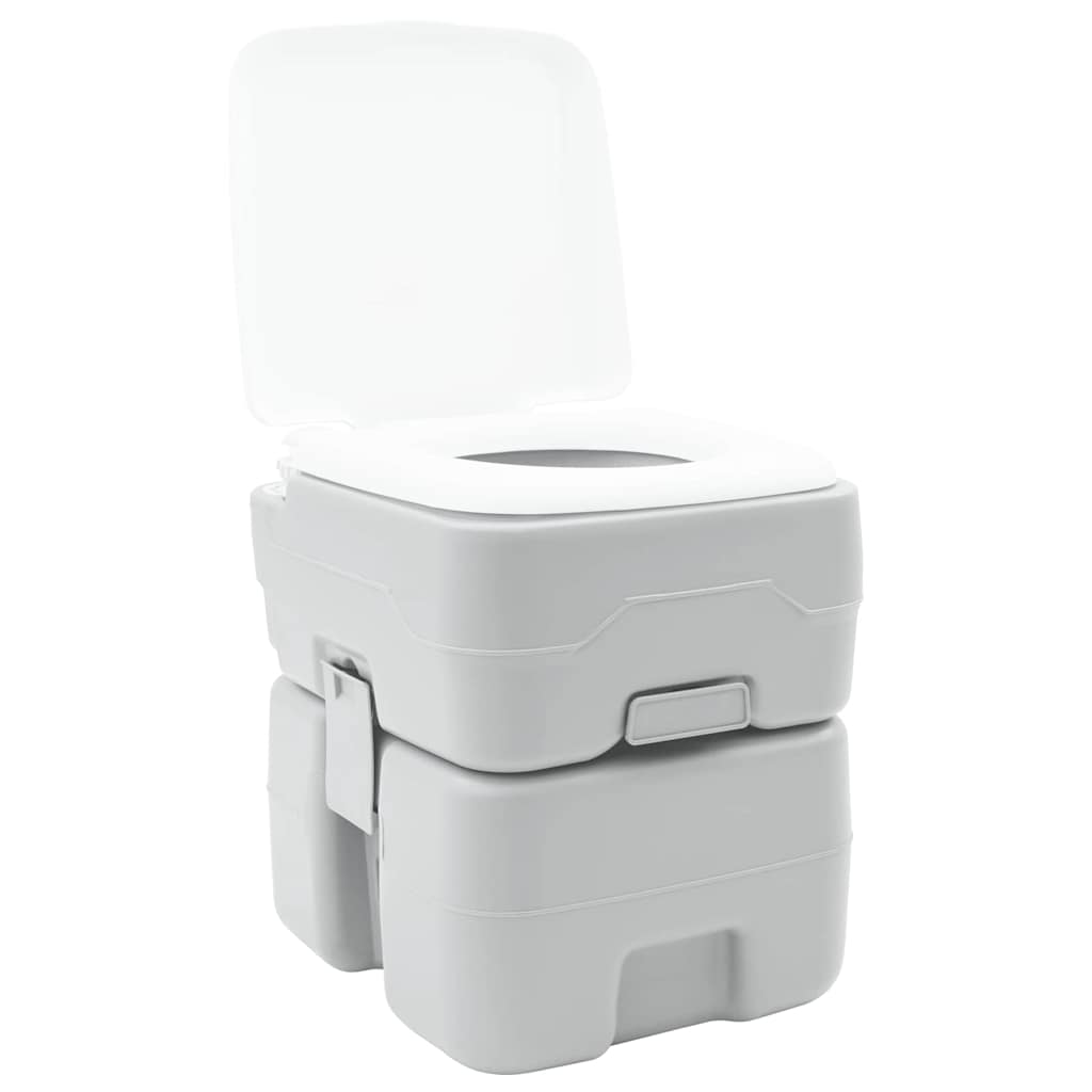 Toilette da Campeggio Grigio 41.5 x 36.5 x 42 cm 42001435