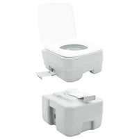 Toilette da Campeggio Grigio 41.5 x 36.5 x 42 cm 42001435