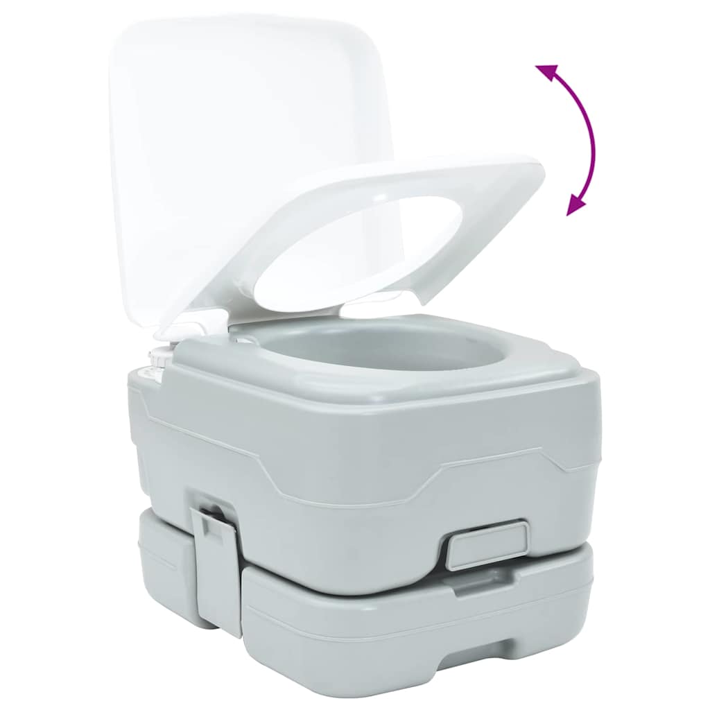 Toilette Portatile per Camping 41.5 x 36.5 x 30 cm 42001438