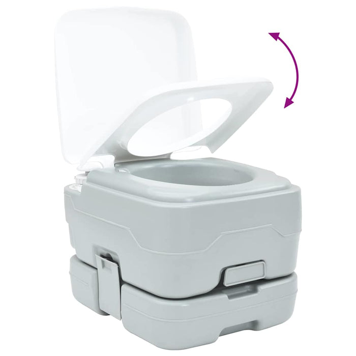 Toilette Portatile per Camping 41.5 x 36.5 x 30 cm 42001438