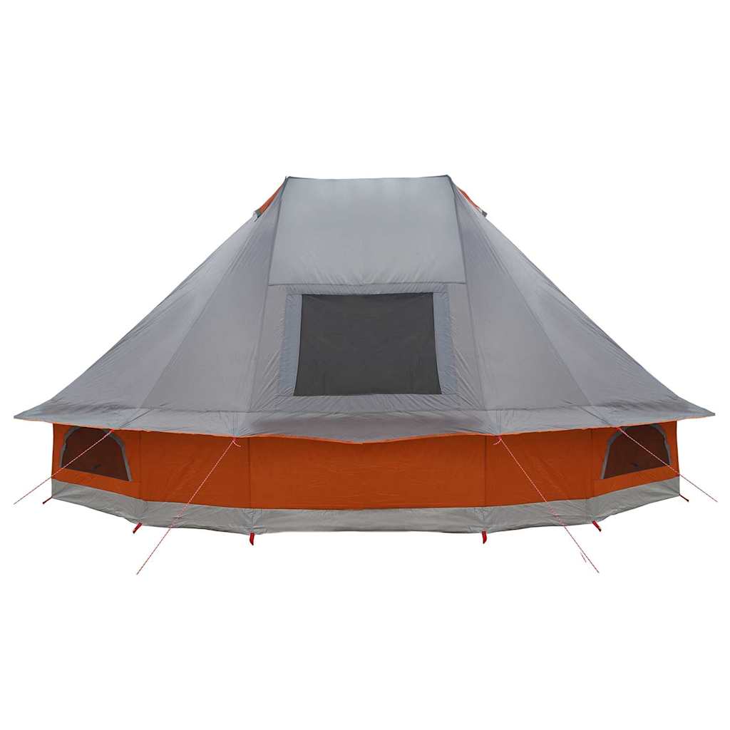 Tenda Tipi Familiare Grigio e arancione 466 x 310 x 240 cm 42000959