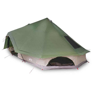 vidaXL Tenda Tipi Familiare con tetto Verde 680 x 430 x 270 cm