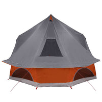 Tenda Tipi Familiare Grigio e arancione 680 x 430 x 270 cm 42000962