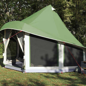 Tenda Tipi Familiare con tetto Verde 404 x 370 x 270 cm 42000963