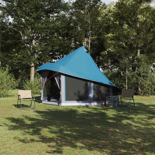 Tenda Tipi Familiare con tetto Blu 404 x 370 x 270 cm 42000964