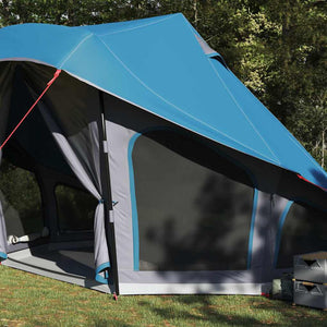 Tenda Tipi Familiare con tetto Blu e Grigio 508 x 470 x 300 cm 42000967