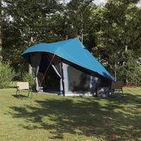 Tenda Tipi Familiare con tetto Blu e Grigio 508 x 470 x 300 cm 42000967
