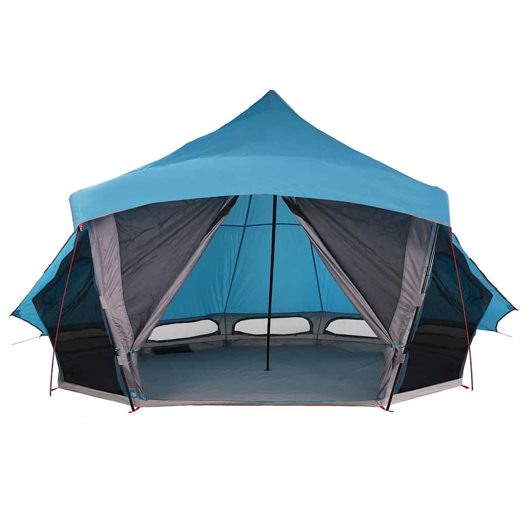Tenda Tipi Familiare con tetto Blu e Grigio 508 x 470 x 300 cm 42000967