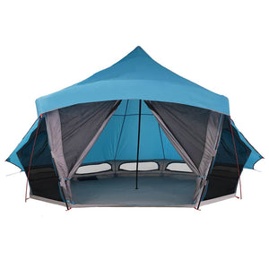 Tenda Tipi Familiare con tetto Blu e Grigio 508 x 470 x 300 cm 42000967