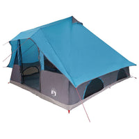Tenda Tipi Familiare con tetto Blu e Grigio 358 x 296 x 258 cm 42000970
