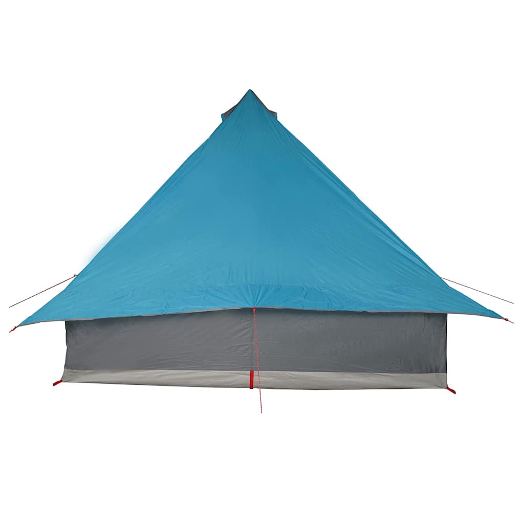 Tenda Tipi Familiare con tetto Blu e Grigio 358 x 296 x 258 cm 42000970