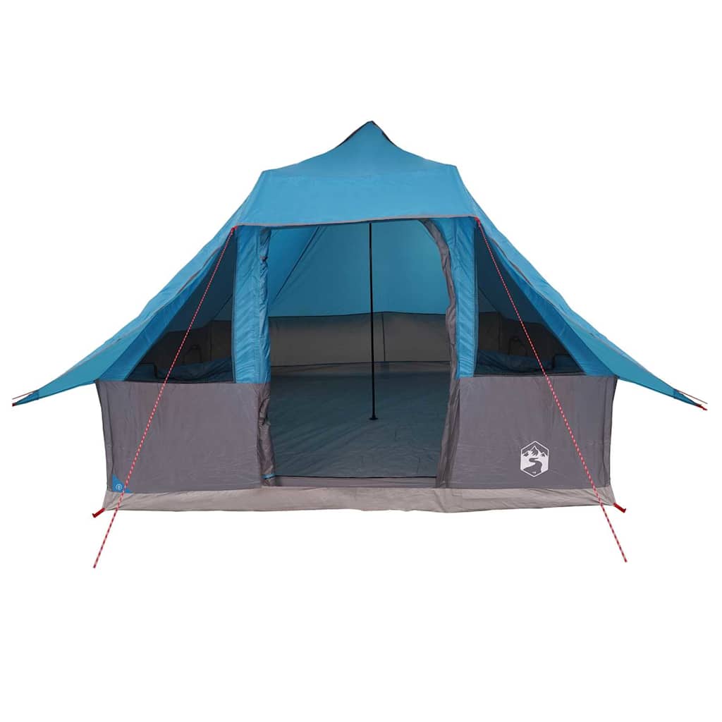 Tenda Tipi Familiare con tetto Blu e Grigio 358 x 296 x 258 cm 42000970