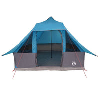 Tenda Tipi Familiare con tetto Blu e Grigio 358 x 296 x 258 cm 42000970