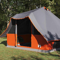 Tenda Tipi Familiare Grigio e arancione 358 x 296 x 258 cm 42000971