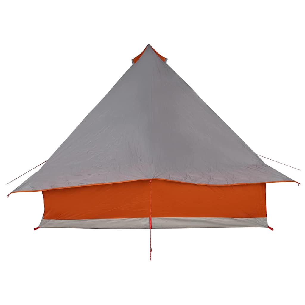 Tenda Tipi Familiare Grigio e arancione 358 x 296 x 258 cm 42000971