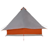Tenda Tipi Familiare Grigio e arancione 358 x 296 x 258 cm 42000971