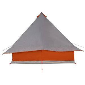 Tenda Tipi Familiare Grigio e arancione 358 x 296 x 258 cm 42000971