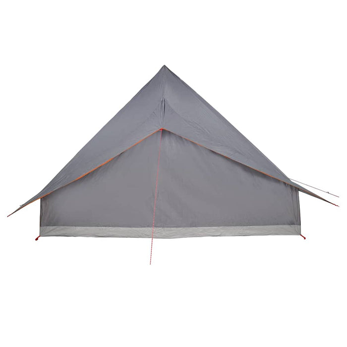 Tenda Tipi Familiare Grigio e arancione 364 x 281 x 257 cm 42000974