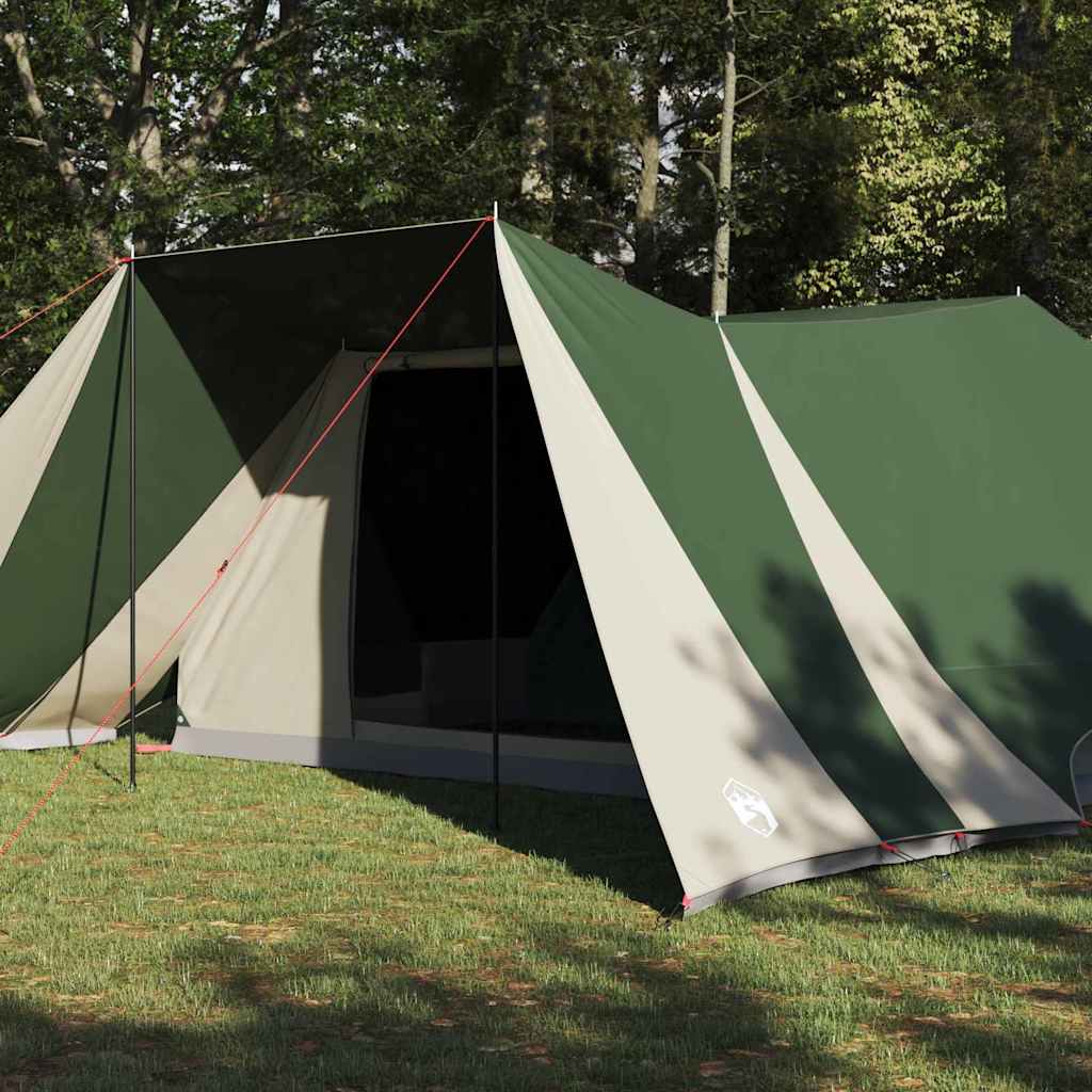 Tenda Familiare con tetto Verde e beige 660 x 456 x 200 cm 42000975