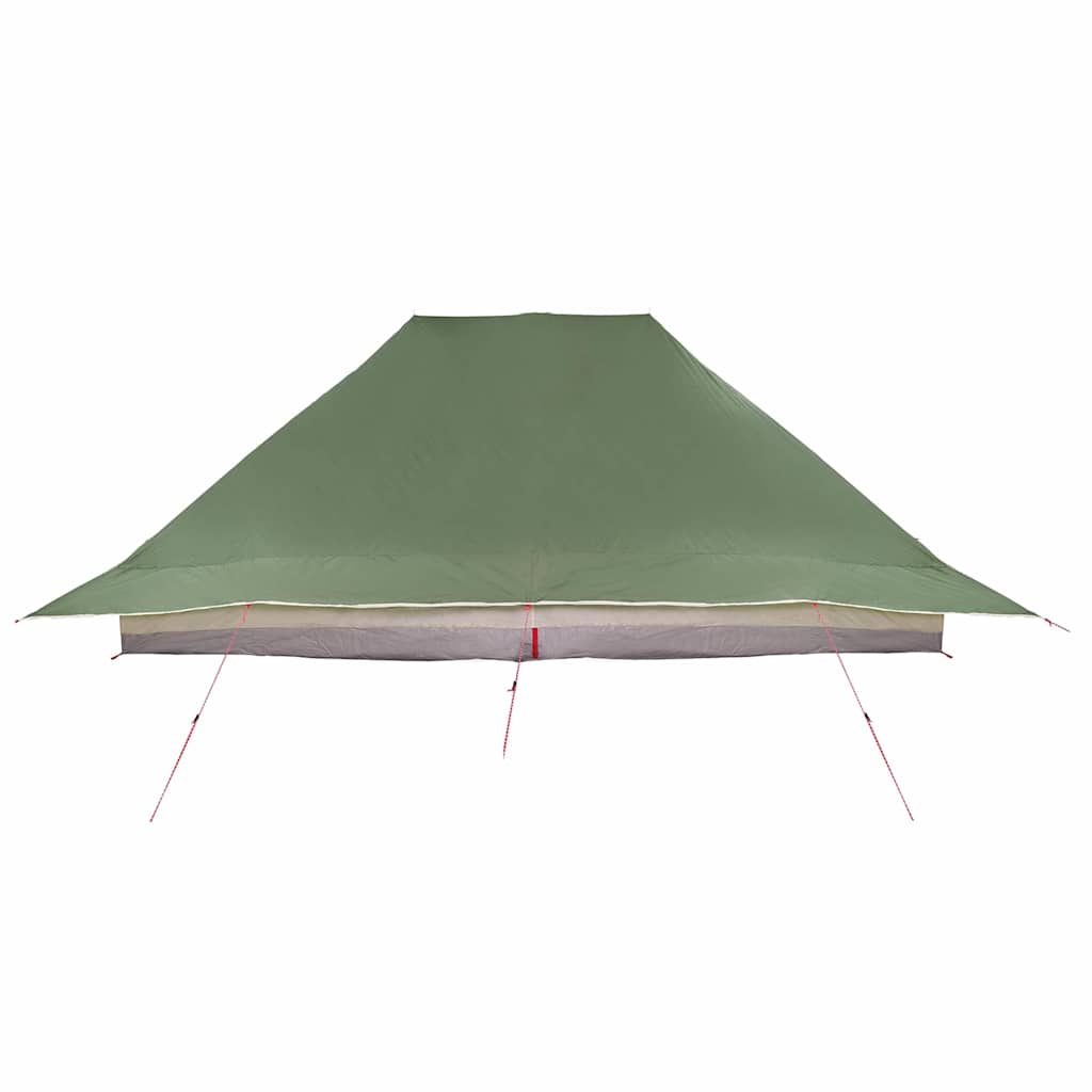 Tenda Familiare con tetto Verde e beige 660 x 456 x 200 cm 42000975