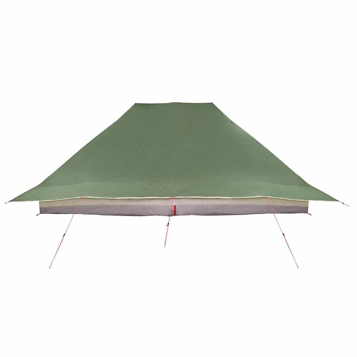 vidaXL Tenda Familiare con tetto Verde e beige 660 x 456 x 200 cm