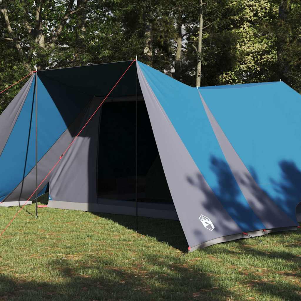 Tenda Familiare con tetto Blu e Grigio 660 x 456 x 200 cm 42000976