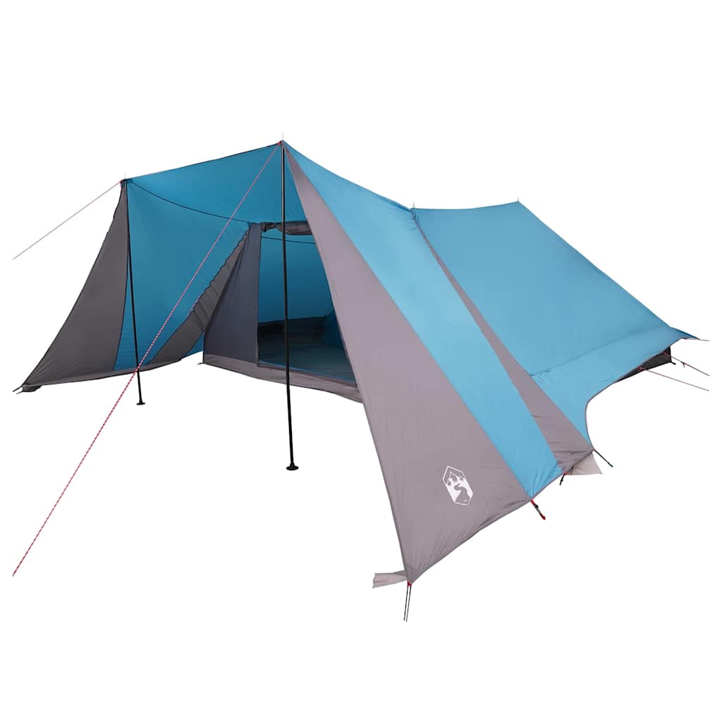 Tenda Familiare con tetto Blu e Grigio 660 x 456 x 200 cm 42000976