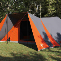 Tenda Familiare con tetto Grigio e arancione 660 x 456 x 200 cm 42000977