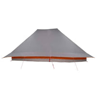 Tenda Familiare con tetto Grigio e arancione 660 x 456 x 200 cm 42000977