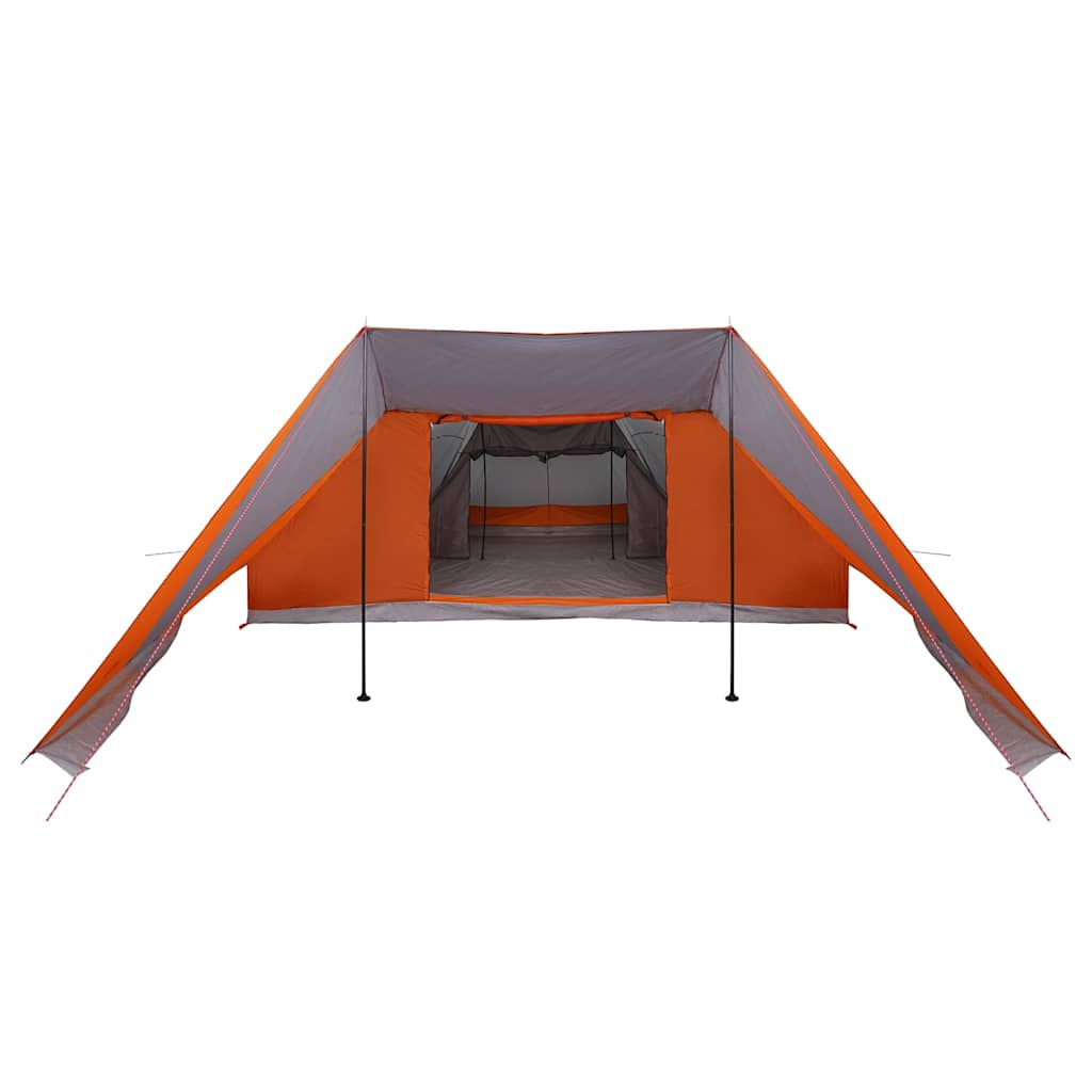 Tenda Familiare con tetto Grigio e arancione 660 x 456 x 200 cm 42000977