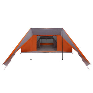Tenda Familiare con tetto Grigio e arancione 660 x 456 x 200 cm 42000977