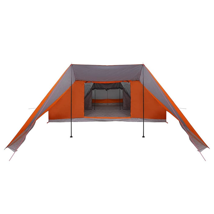 Tenda Familiare con tetto Grigio e arancione 660 x 456 x 200 cm 42000977