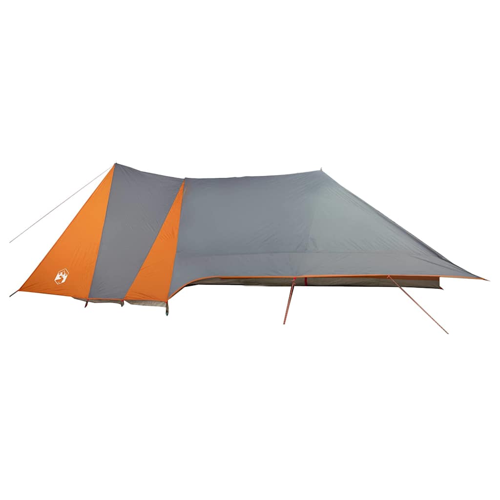 Tenda Familiare con tetto Grigio e arancione 660 x 456 x 200 cm 42000977