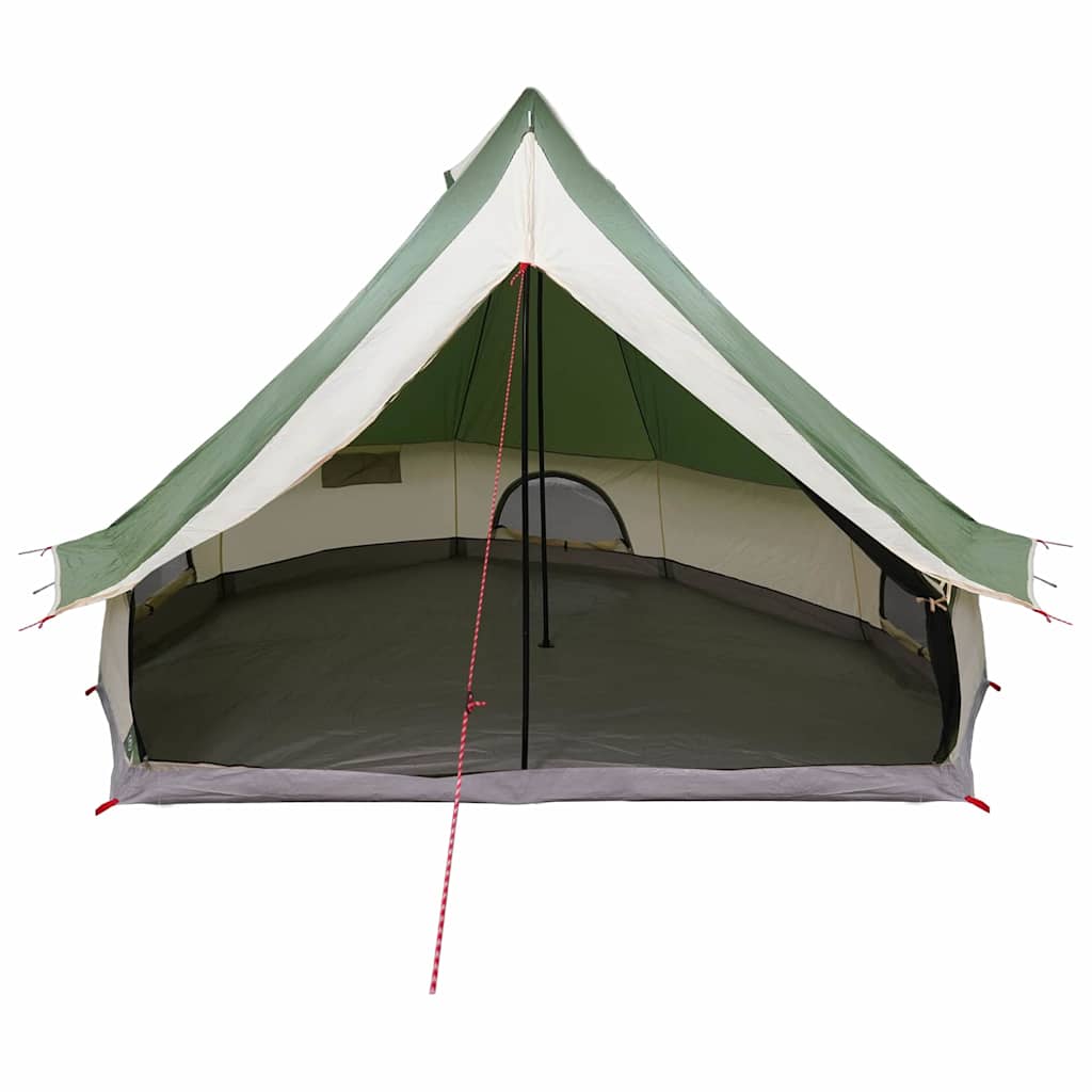 Tenda Tipi Familiare con tetto Verde e beige 400 x 346 x 250 cm 42000978