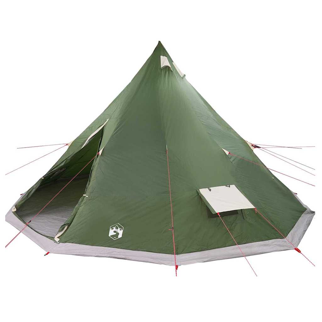 Tenda Tipi Familiare con tetto Verde 560 x 560 x 300 cm 42000981