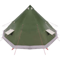 Tenda Tipi Familiare con tetto Verde 560 x 560 x 300 cm 42000981