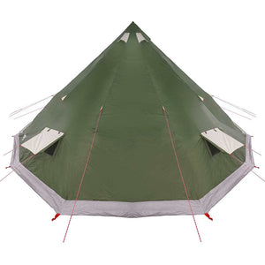Tenda Tipi Familiare con tetto Verde 560 x 560 x 300 cm 42000981