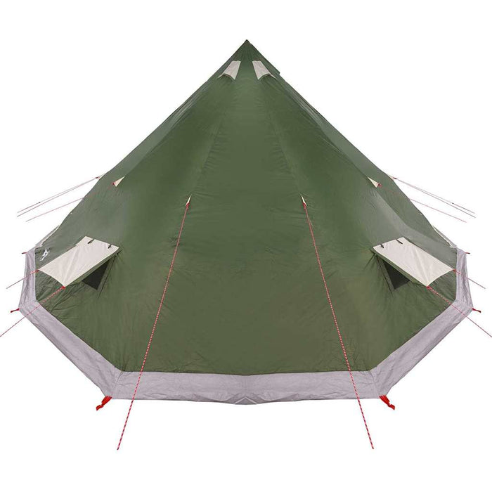 Tenda Tipi Familiare con tetto Verde 560 x 560 x 300 cm 42000981
