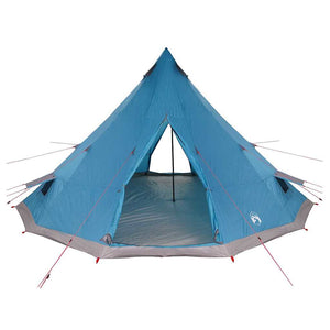 Tenda Tipi Familiare con tetto Blu e Grigio 560 x 560 x 300 cm 42000982