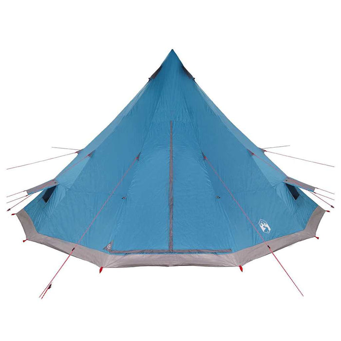 Tenda Tipi Familiare con tetto Blu e Grigio 560 x 560 x 300 cm 42000982