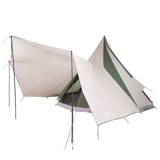 Tenda Tipi Familiare con tetto Verde e beige 510 x 690 x 330 cm 42000984