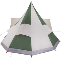 Tenda Tipi Familiare con tetto Verde e beige 510 x 690 x 330 cm 42000984